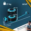 Bituxx Pneumatischer Wagenheber 5000kg Blau MS-19503 Produktbild-Vorschau 6