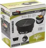 The image shows the retail packaging of a portable charcoal grill. Náhled obrázku produktu