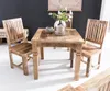 FineBuy Esstisch quadratisch 80 cm Mango Massivholz – Produktbild-Vorschau 2