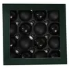 16 x kleine Baumkugeln aus Glas Ø 3 cm - schwarz - Produktbild-Vorschau 1