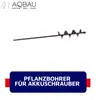 Aqbau® Coclea di terra per avvitatore a batteria 40 x 450 Anteprima dell’immagine prodotto 4