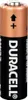 A close-up studio shot of a single Duracell battery against a white background. Produktbild-Vorschau