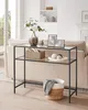 VASAGLE table console, table d'appoint avec 2 étagères, 100 Voir les images du produit 7