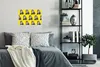 MuchoWow® Poster Katze - Muster - Gelb 30x20 cm - Plakate - Produktbild-Vorschau 4