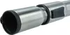 A close-up shot of a metal vacuum cleaner extension tube. Produktbild-Vorschau