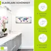 ARTland Glasbild bunte Weltkarte Größe: 125x50 cm Produktbild-Vorschau 2