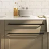 vidaXL Möbelgriffe 10 Stk. Schwarz 480 mm Edelstahl Produktbild-Vorschau 2
