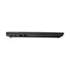 Side view of a closed black laptop on a white background. Voir les images du produit