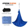 VEVOR Aerial Yoga Hängematte Set 2,8 x 1,6 m, Blau Aerial Produktbild-Vorschau 6