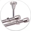 Close-up view of a double curtain rod system attached to a ceiling mount. Anteprima dell’immagine prodotto