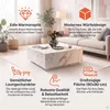 SalesFever Couchtisch 90x90 cm | quadratisch | MDF foliert Produktbild-Vorschau 2