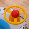 Aufblasbares Auto für Kinder mit Lenkrad und Sitz Produktbild-Vorschau 7