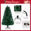 COSTWAY Albero di Natale artificiale 150 cm con cima a Anteprima dell’immagine prodotto 7