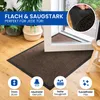 Gentle North Hochwertige Fußmatte beige schwarz 60x90cm Produktbild-Vorschau 2