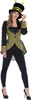Biene Bienen Jacke Blazer Gehrock Karneval Fasching Kostüm Produktbild-Vorschau 3