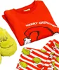 Grinch - Pyžamo s dlouhými nohavicemi pro děti - vánoční Náhled obrázku produktu 2