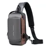 Brusttasche Herren Sling Bag,Passwortschutz Anti-Diebstahl Produktbild-Vorschau 1