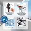 Ombrellone EASYmaxx con protezione UV - rettangolare 230 x Anteprima dell’immagine prodotto 6