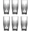 6er Set Pasabahce Longdrinkgläser Dajar Glas Diamond Produktbild-Vorschau 3