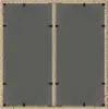 vidaXL Gartentisch mit Glasplatte Beige 90x90x75 cm Poly Produktbild-Vorschau 6