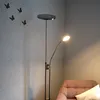 LED-Stehleuchte Livio Deckenfluter mit Lesearm und Produktbild-Vorschau 4