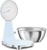 Bilancia da cucina elettronica 5kg-1g blu azzurro Smeg Anteprima dell’immagine prodotto 4
