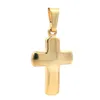 Gold Anhänger Kreuz mit Goldkette massiv 585 - 14 Karat Produktbild-Vorschau 4
