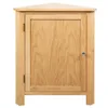vidaXL Szafka narożna 59x45x80 cm lite drewno dębowe Podgląd zdjęcia produktu 1