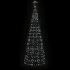 vidaXL Sapin de Noël à LED avec piquet de terre 570 LED Voir les images du produit 3