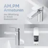AM.PM Badarmatur mit Pop-Up Ablaufventil für Waschbecken Produktbild-Vorschau 8
