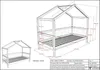 VIPACK - Hausbett mit Textilhimmel, LF 90 x 200 cm inkl. Produktbild-Vorschau 10