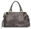 Elara Damen-Schultertasche aus echtem Wildleder Blau  Italy Produktbild-Vorschau 4