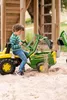 Trattore a pedali Rolly Junior John Deere con escavatore e Anteprima dell’immagine prodotto 3