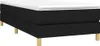 vidaXL Boxspringbettgestell Schwarz 100x200 cm Stoff Produktbild-Vorschau 1
