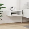 vidaXL Stolik nocny biały 40 x 31 x 15 cm materiał Podgląd zdjęcia produktu 3