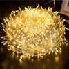 A close-up, coiled bundle of warm white LED string lights. Náhľad obrázku produktu