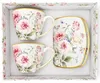 HOME ELEMENTS Set aus zwei Tassen 250 ml mit Untertassen Produktbild-Vorschau 3