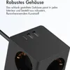 Accezz PowerCube Strip | 6-in-1 - 1x USB-C + 2x USB-A + 3x Produktbild-Vorschau 5