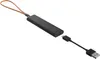 A black Invoxia GPS tracker with a brown lanyard is shown against a white background, with a USB cable detached. Náhľad obrázku produktu
