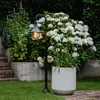 Klasyczna latarnia ogrodowa czarna 125 cm IP44 - Daphne Podgląd zdjęcia produktu 9