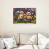 Peinture par numéros avec cadre Images à peindre - Minions Voir les images du produit 2