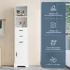 Szafka łazienkowa Merax, odporna na wilgoć, szafka bufetowa Podgląd zdjęcia produktu 5