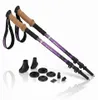 Set di 2 bastoncini da nordic walking in alluminio viola Anteprima dell’immagine prodotto 8