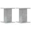vidaXL Lautsprecherständer 2 Stk. Betongrau 30x30x40 cm Produktbild-Vorschau 1