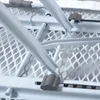 A close-up view of the metal frame and mesh surface of an ironing board. Anteprima dell’immagine prodotto