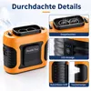 Outdoor Gürtelventilator tragbar mit Halsband Clip 100 Produktbild-Vorschau 4