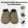 YALION® Baby Krabbelschuhe aus Echtleder, weiche Produktbild-Vorschau 3