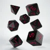 Q-Workshop Black & Red Classic RPG Dice Set Produktbild-Vorschau 5