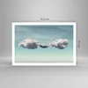 Poster - Poster ohne Rahmen - Wolken Hängematte Ruhe - Produktbild-Vorschau 4