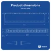hb-digital Patchpanel 19 zoll 24-Port mit CAT 6a RJ45 Produktbild-Vorschau 9